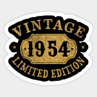 66 66Th 1954 Anniversary Sticker